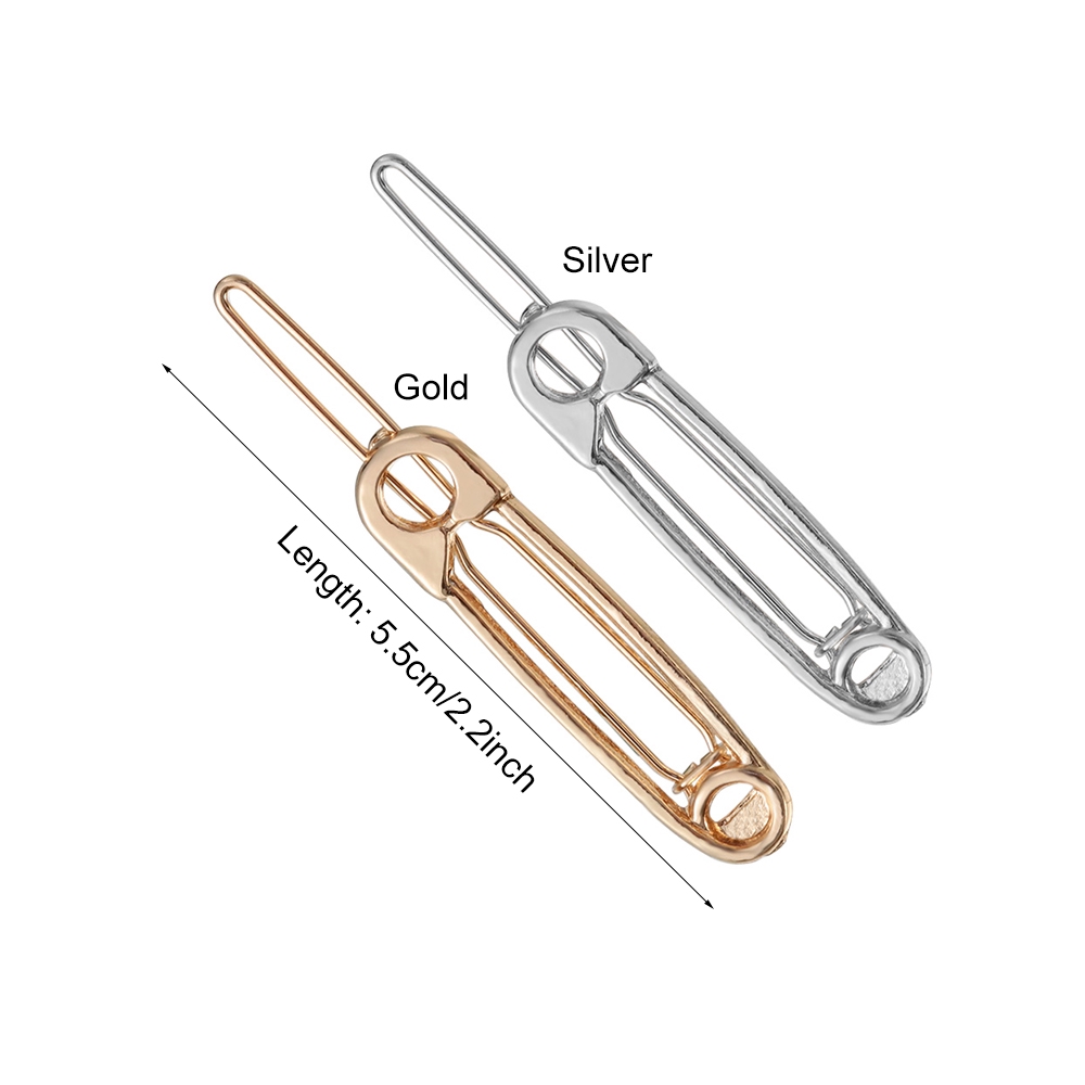silver hair clamps