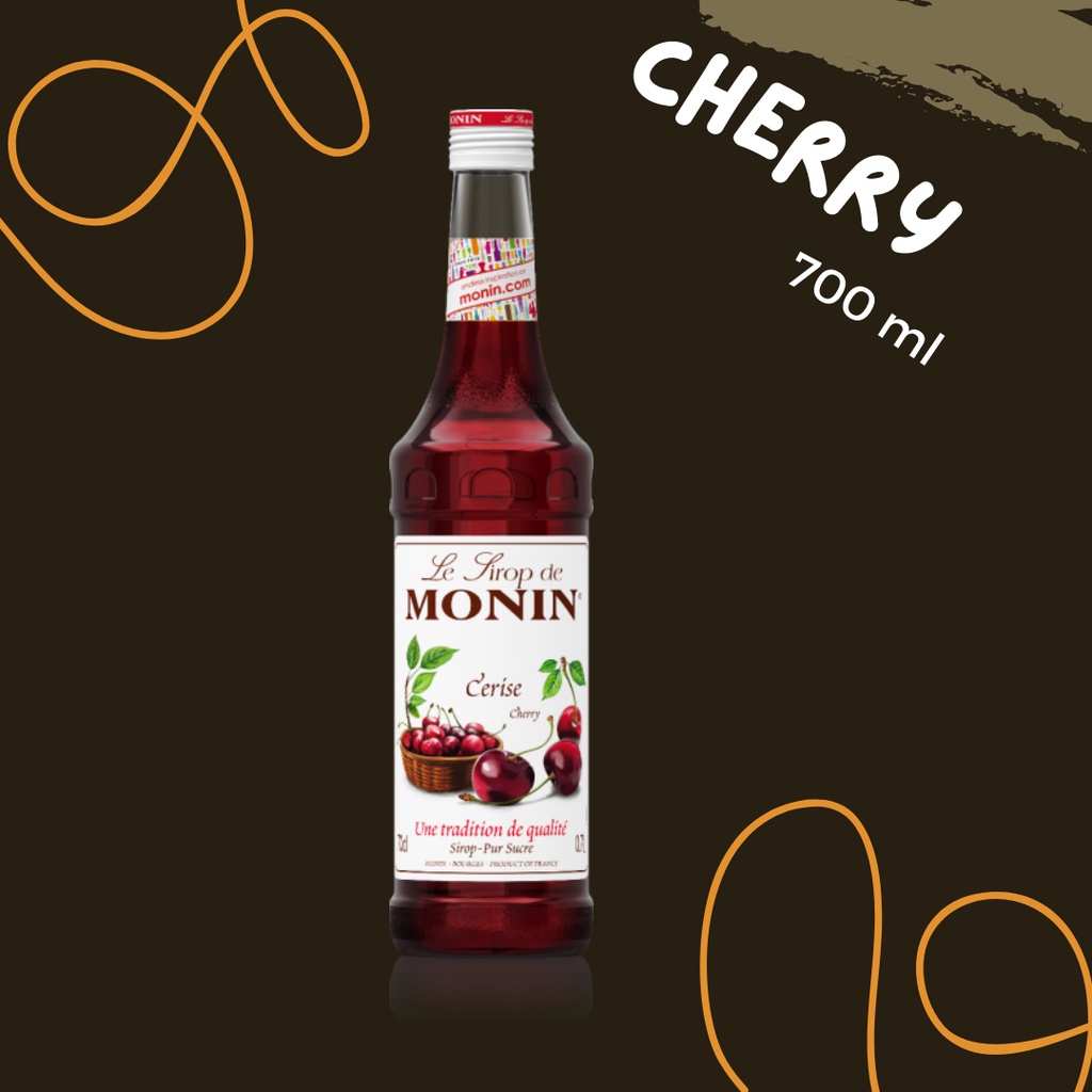 MONIN CHERRY SYRUP 700ML Shopee Philippines