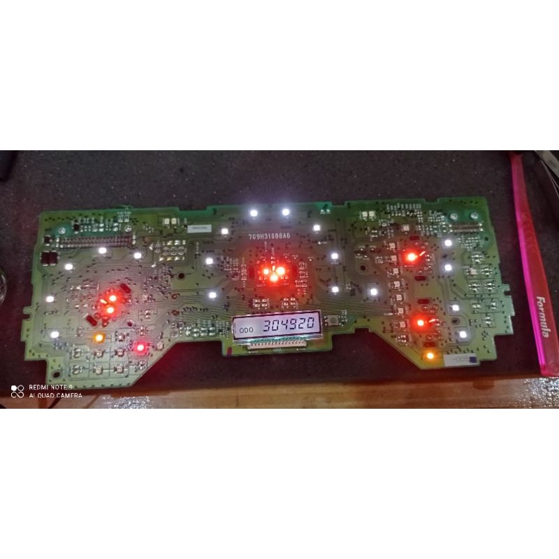 Led Speedometer Innova Fortuner Hilux LED Lights Speedometer Panel