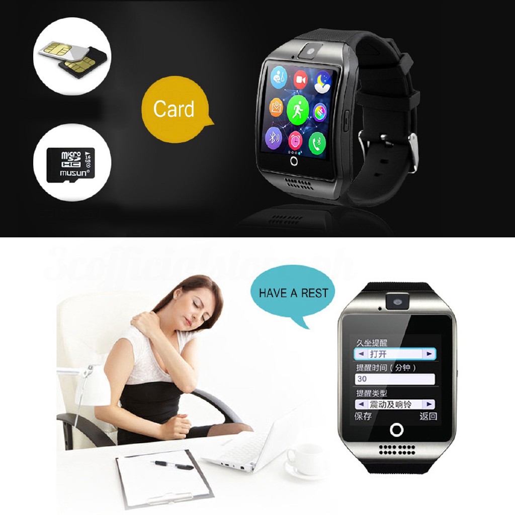 q18s smartwatch sim card