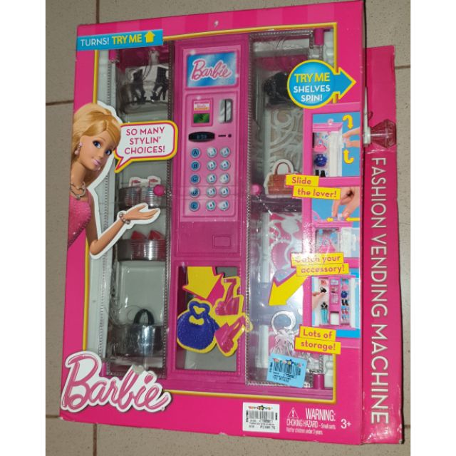 barbie vending machine