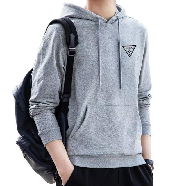 drawstring casual hoodie