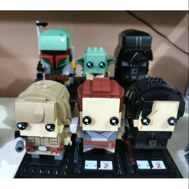 star wars brickheadz