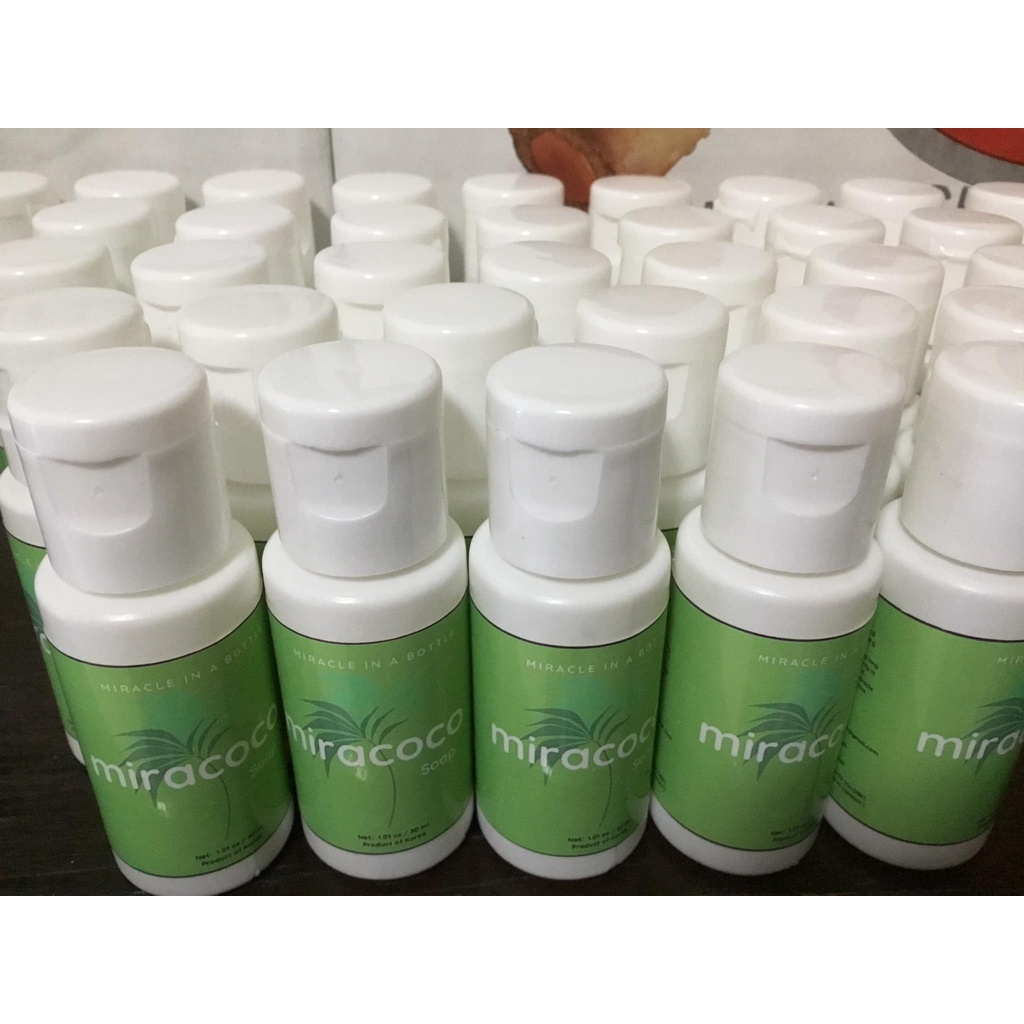Eczema Relief Miracoco Liquid Soap Small Bottle For Rash, acne, pimples, buni, anan, insect
