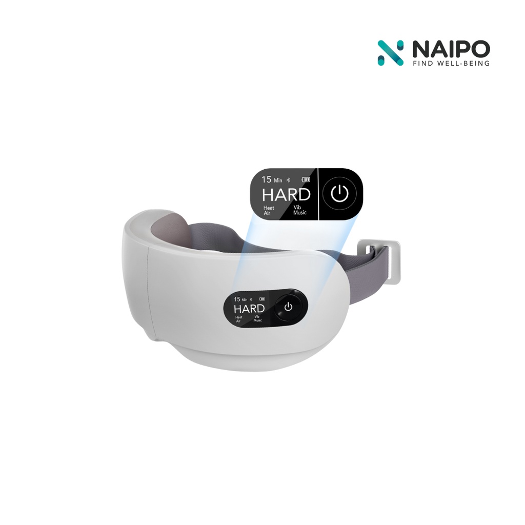 Naipo Electric Eye Massager with Heat, Vibration, Air Pressure, and