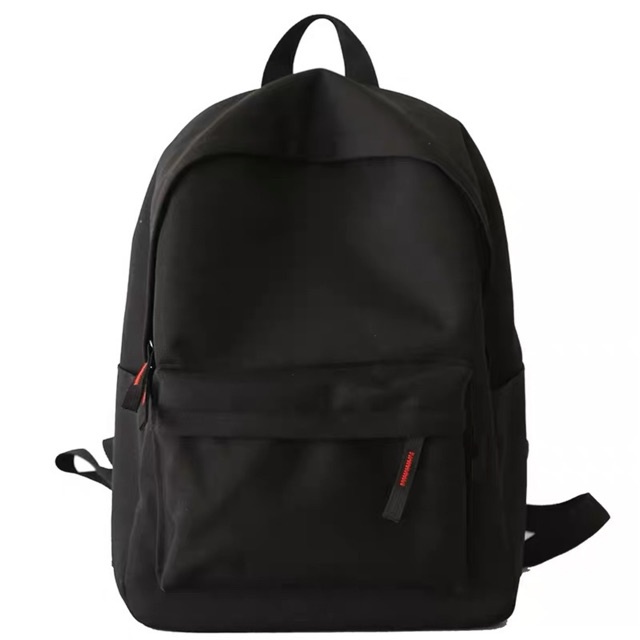 【Philippine cod】 247 Waterproof backpack Korean Style High School College Student plain color bac