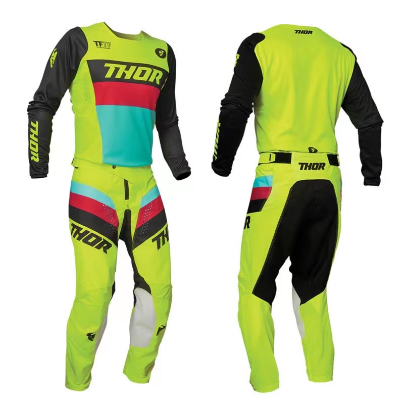 2022 THOR Motocross Jersey and Pants gear set Combo mx motorbike
