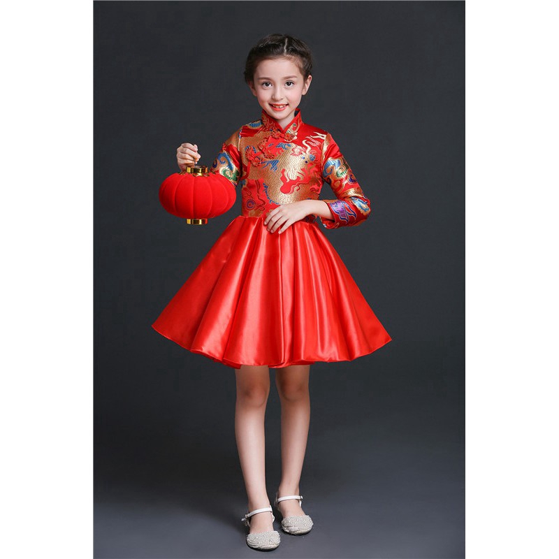 chinese new year dress for girl