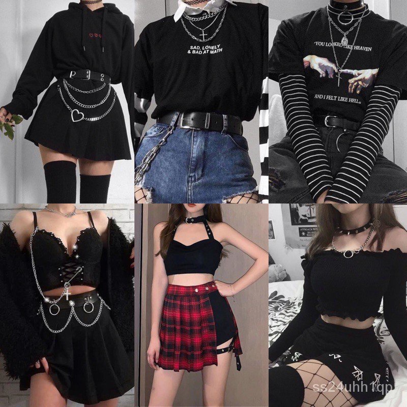 Basic egirl outfit set (lascarlet.ph) | Shopee Philippines