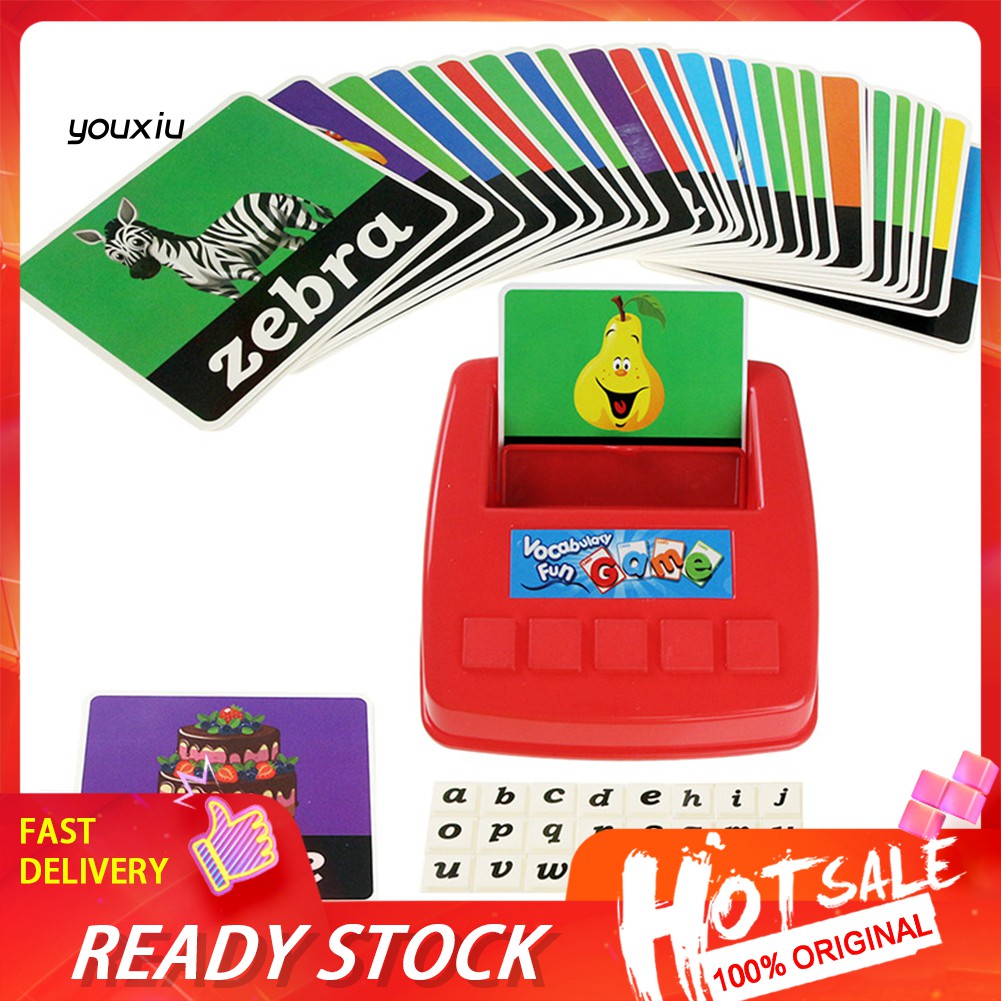 electronic spelling game