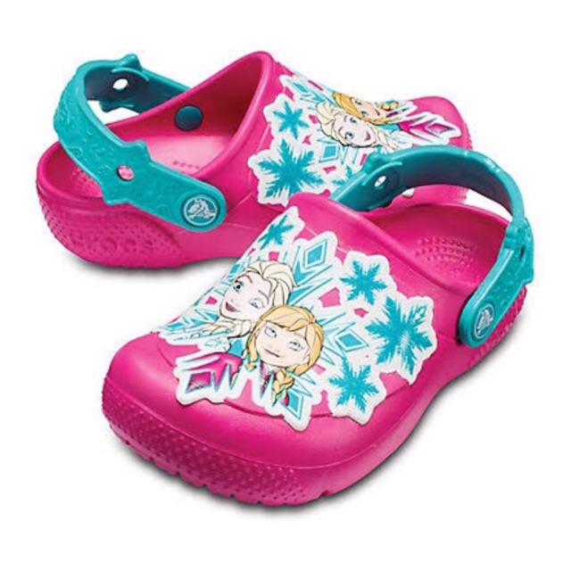 candy pink crocs