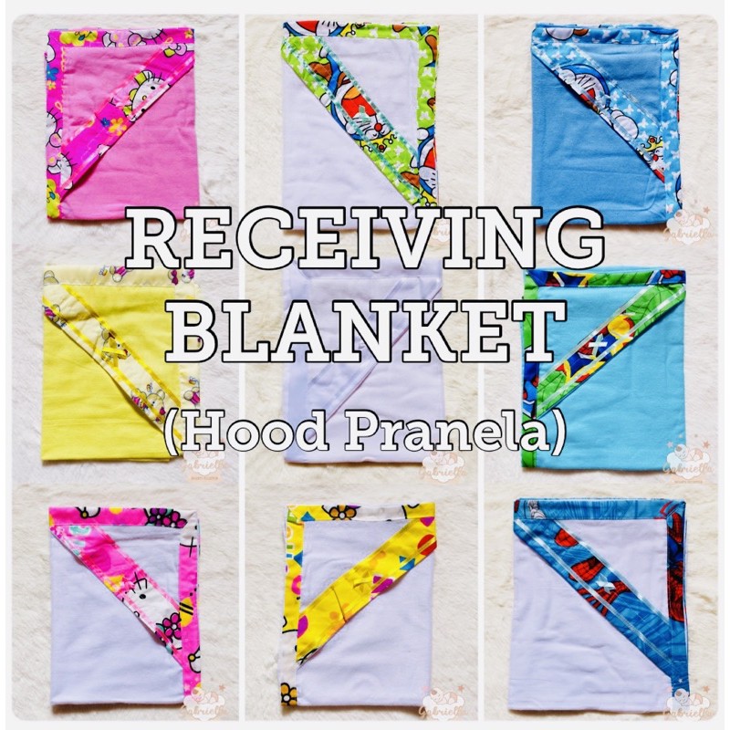 Hood Pranela Receiving Blanket for Newborn Infant Baby Shopee