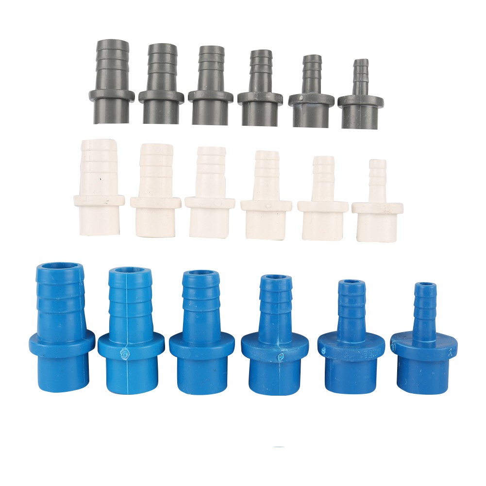 20mm to 8/10/12/14/16/18mm PVC Hose Quick Connector PVC Pipe Adapter（ 1