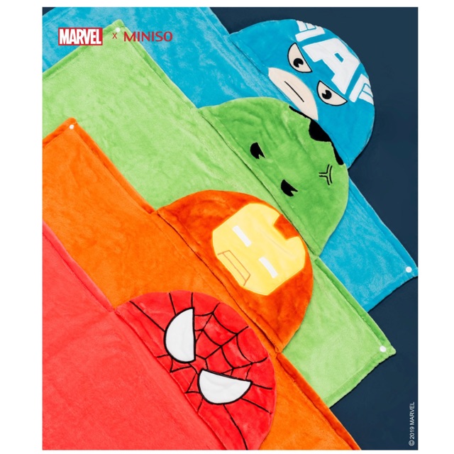 captain america hooded towel