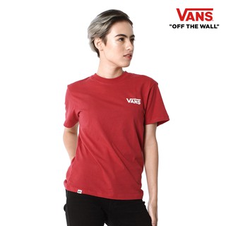 womens red vans shirt