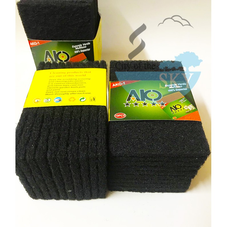 COD multipurpose scouring pad scrubbers household cleaning Shopee