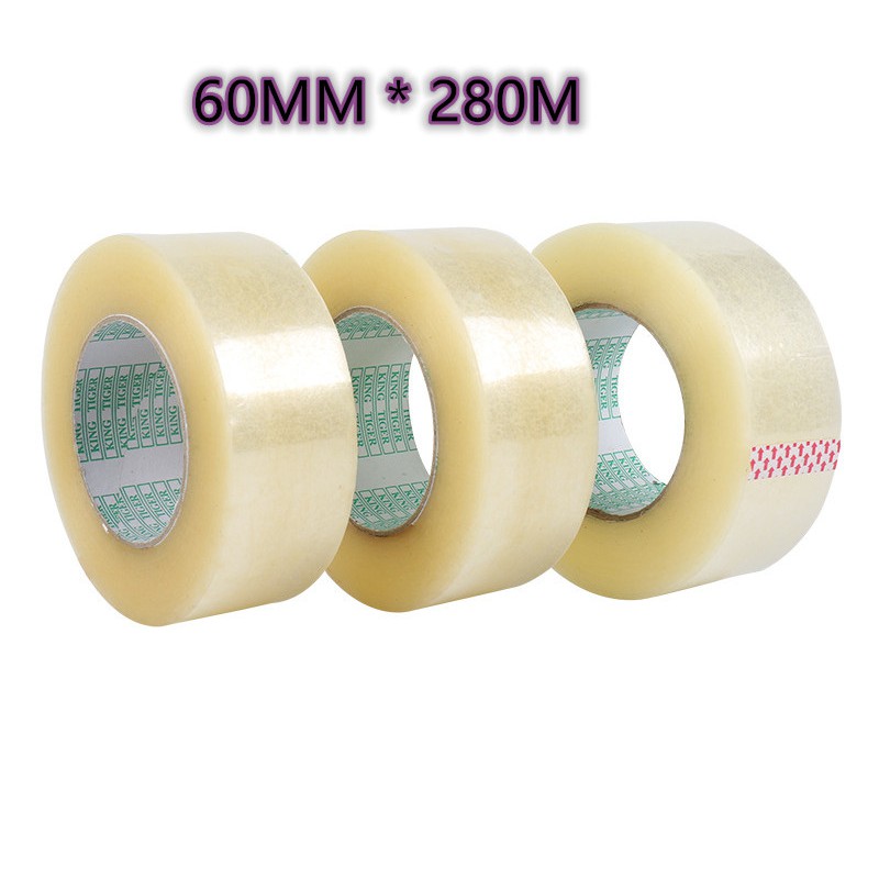 OPP PACKAGING CLEAR TAPE 60mm x 3.5cm x 280Meter (600 gram ) Shopee