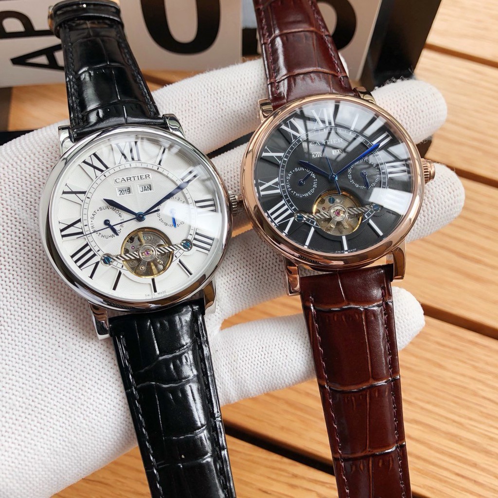 Cartier Watch Automatic Mechanics Watch 