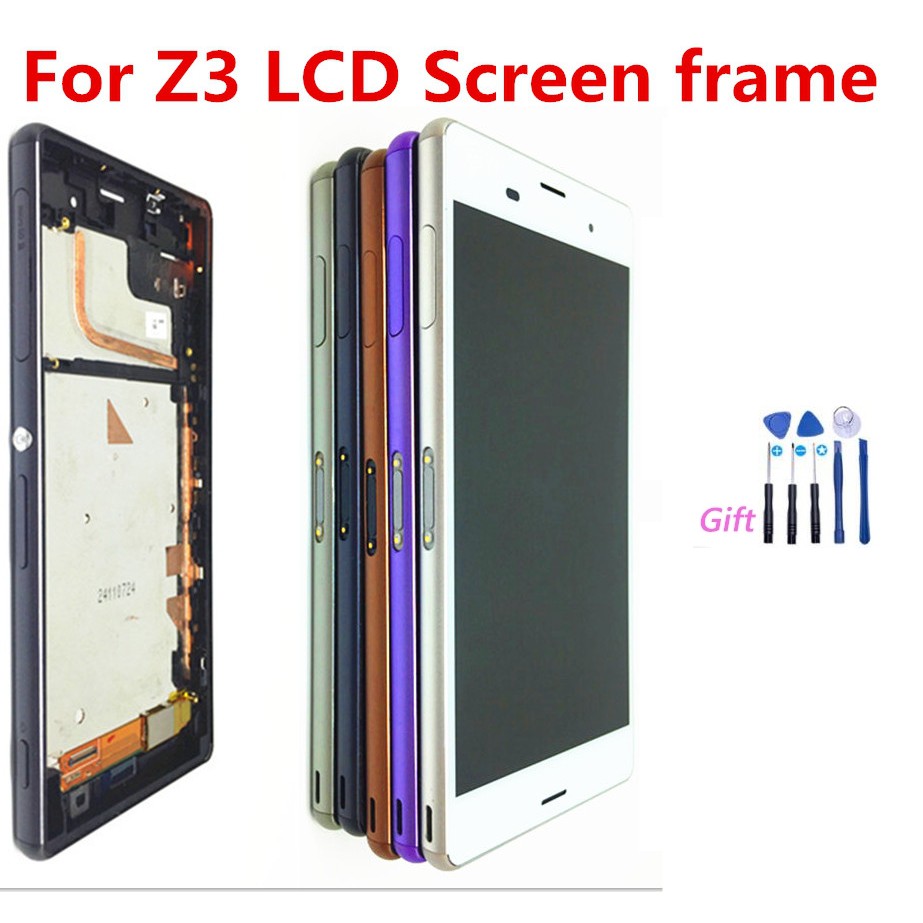 For Sony Xperia Z3 D6603 D6633 D6653 L55t Lcd Display Touch Screen Digitizer Assembly Tools Shopee Philippines