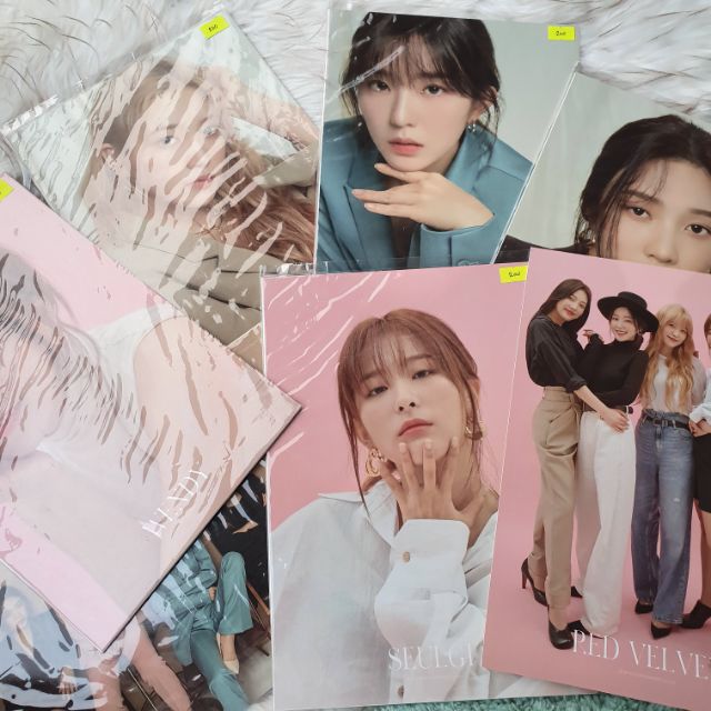 OFFICIAL Red Velvet Seasons Greetings A4 Postcards Shopee Philippines