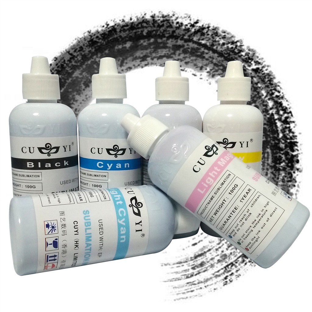 Sublimation Ink 100ML 6 ColorS Cuyi Brand Shopee Philippines