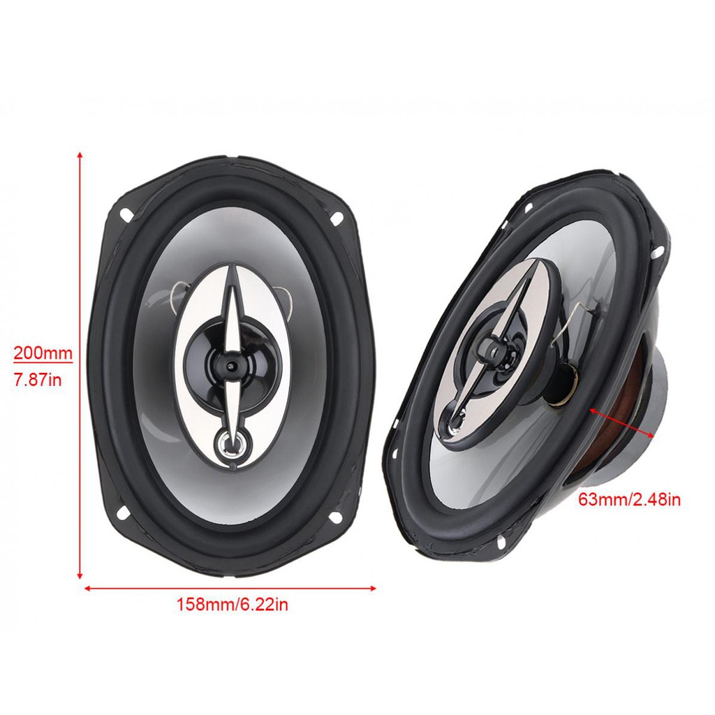 8 inch speaker in 6x9 hole