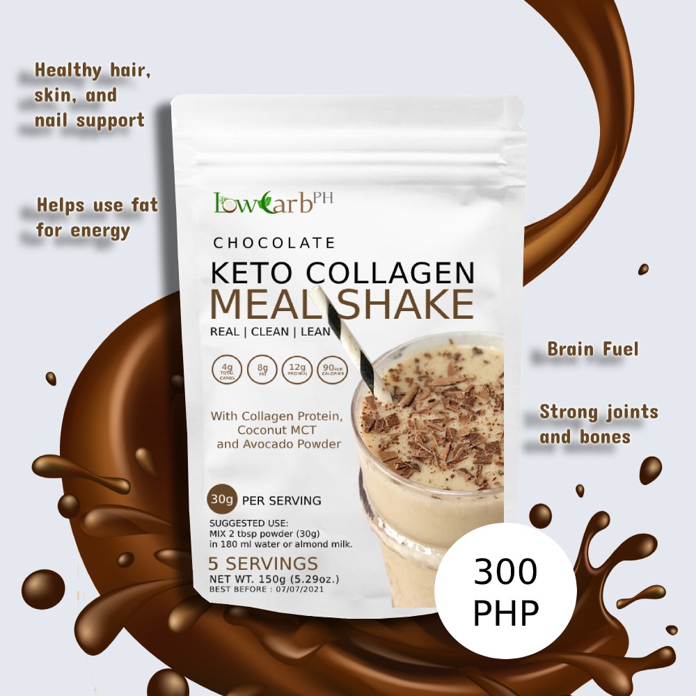 Keto Collagen Meal Shake 150grams Shopee Philippines