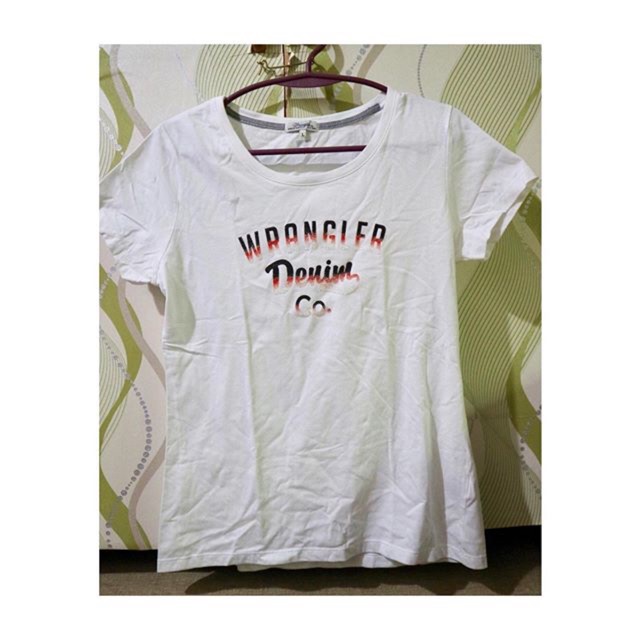 wrangler white shirt
