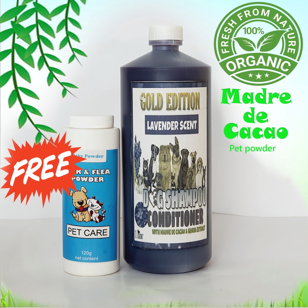 ”Free Soap” 1L, Lavender (1L,LCPS) Madre de Cacao w/ guava extract dog & cat shampoo+conditioner #5