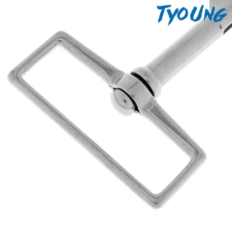 72mm 26mm 316 Stainless Steel Square Eye Swivel Bolt Snap Hook Dive Clip 