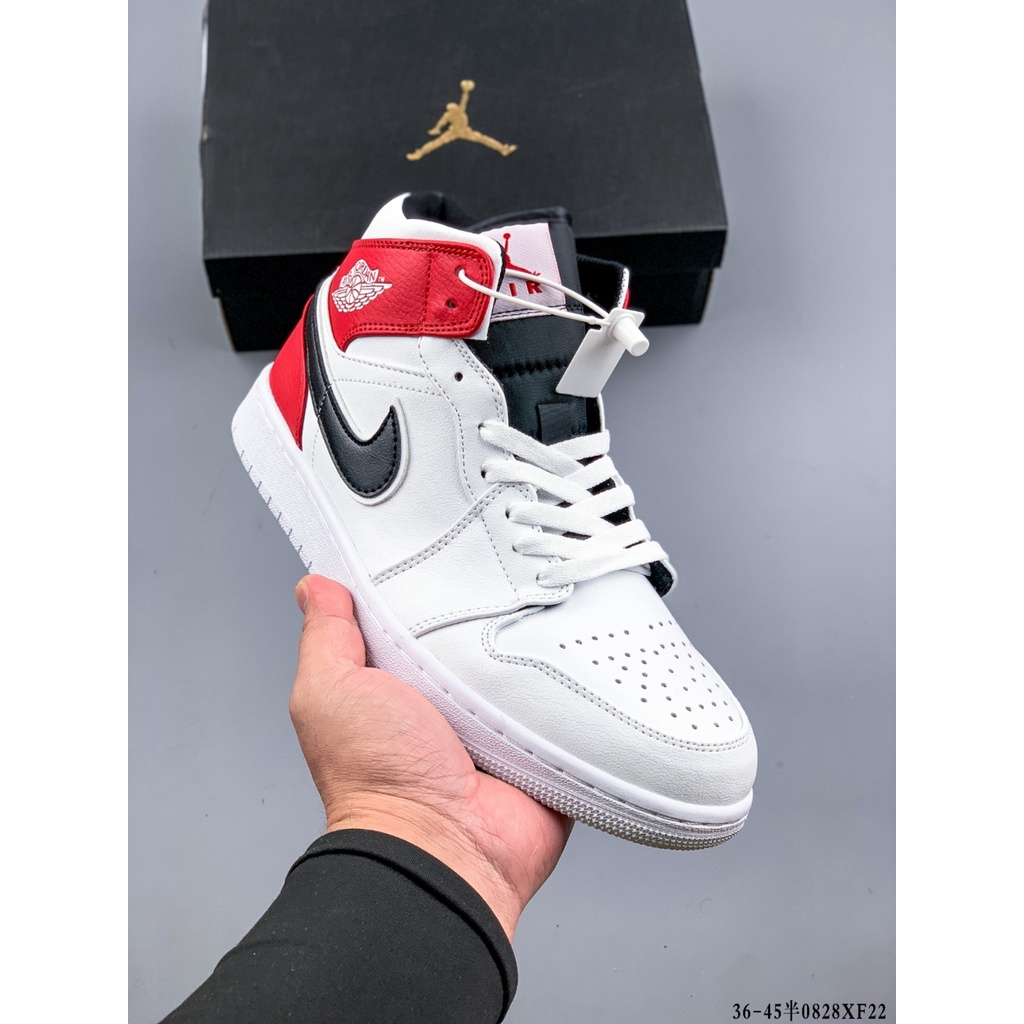 Nike Air 1 Mid AJ1 and women's high-top versatile lightweight sports basketball shoes | Shopee Philippines