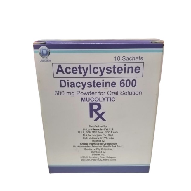 Diacysteine 600mg 10sachets