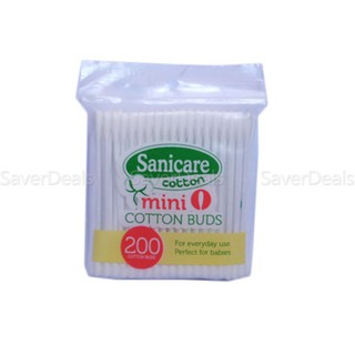 COD Sanicare Mini Cotton Buds (200 Tips)
