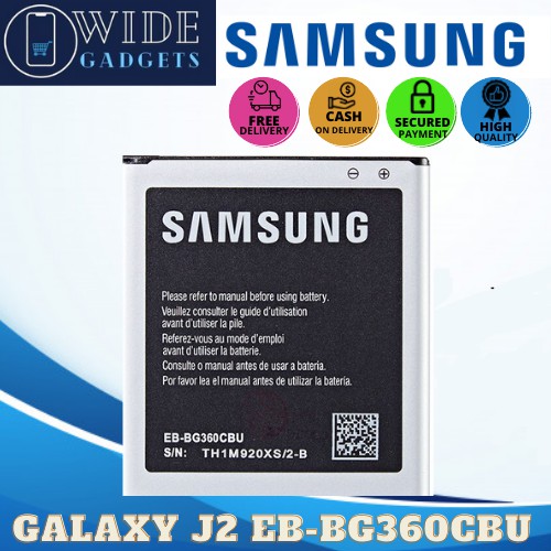 Battery For Original Samsung Galaxy J2 15 Sm J0h Core Prime Eb Bg360cbu High Quality Shopee Philippines
