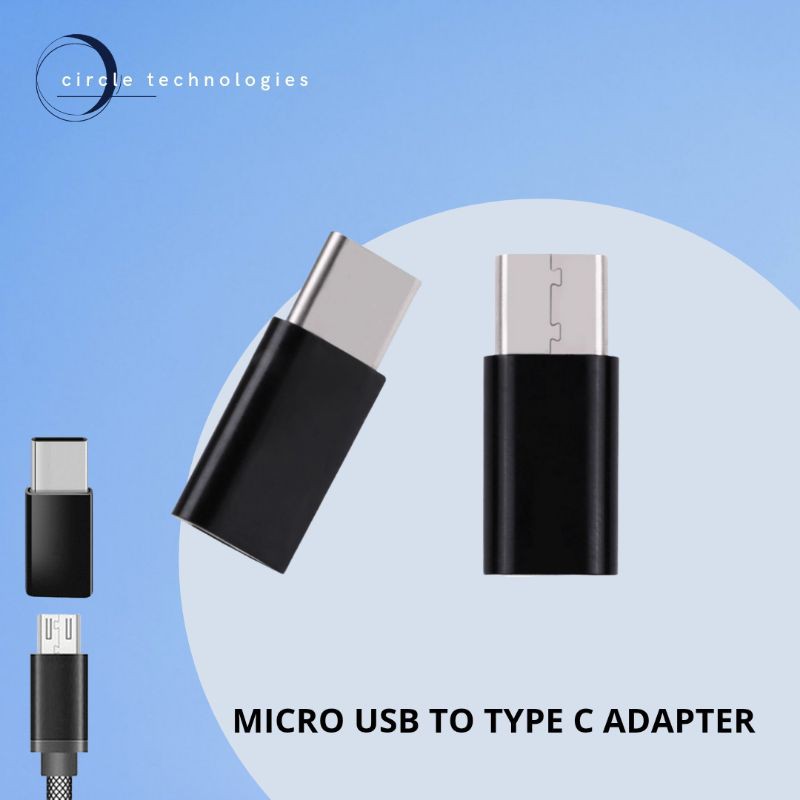 TPB USB Type-C Male Connector to Micro USB 3.1 Female Converter Adapter ...