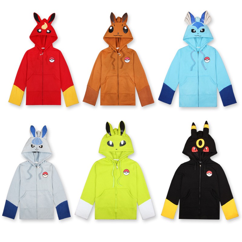 eevee hoodie with ears