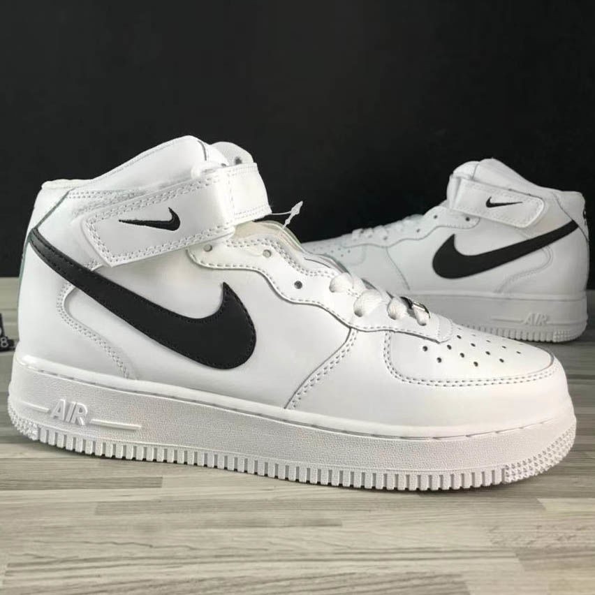 all white high top af1