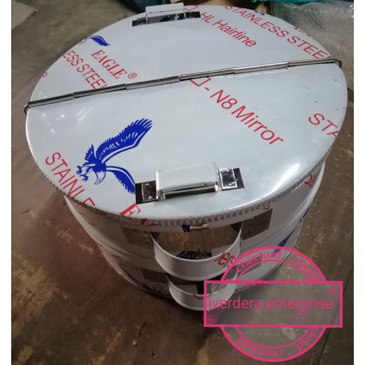 14" 2layer Round Siomai / Siopao steamer stainless quality Shopee