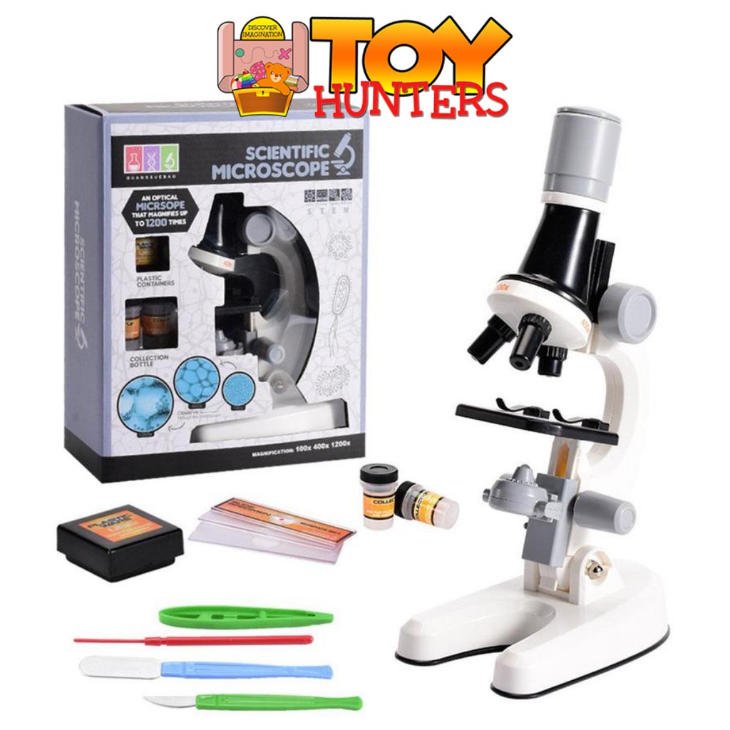 XLKJ Early Education Science Microscope Kids Toy Magnification