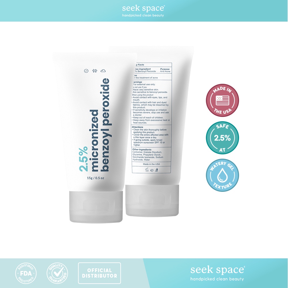 Micronized Benzoyl Peroxide 2.5 15g Shopee Philippines