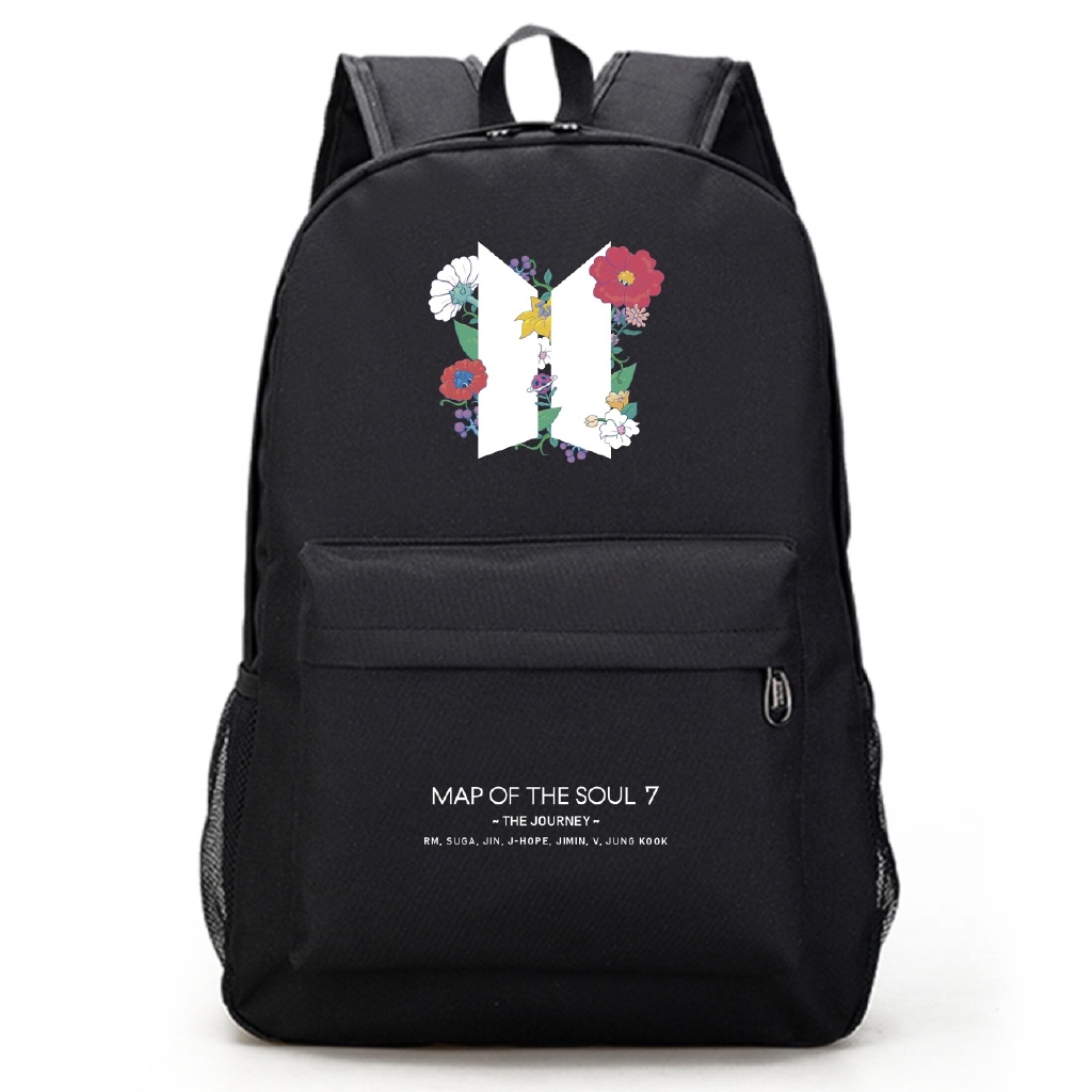 bts black backpack