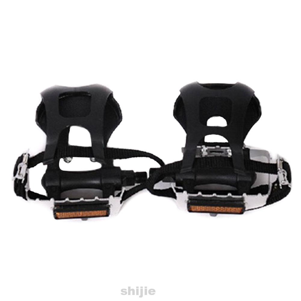 bike pedals with toe clips and straps