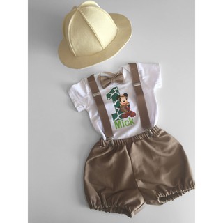 safari baby boy outfit