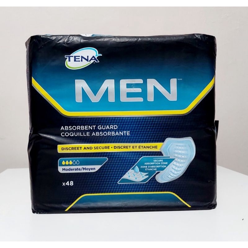 TENA MEN Moderate Absorbency Incontinence Guards | Shopee Philippines