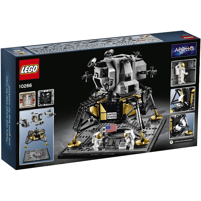 lego creator expert 10266 nasa apollo 11 lunar lander