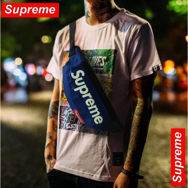 supreme waist bag men