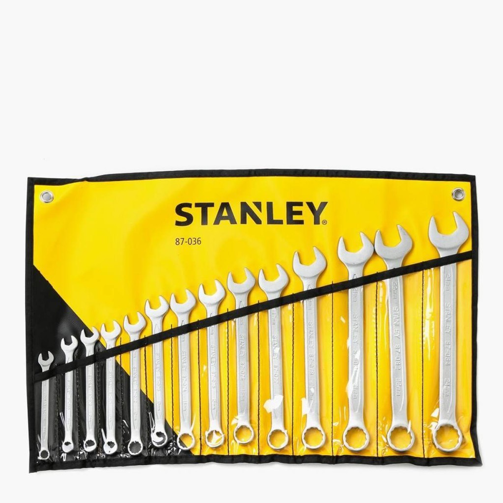 STANLEY Combination Wrench 14PCS / Set 824mm (87036) Shopee Philippines