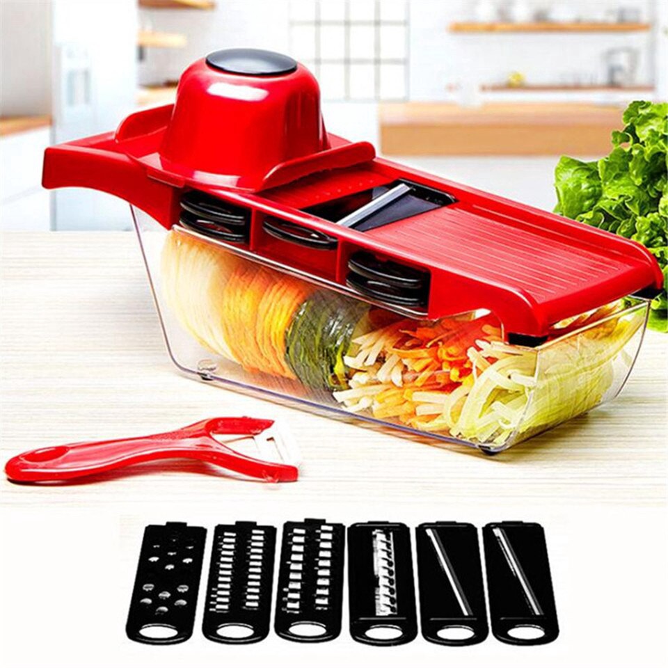 Professional Mandolin Slicer Julienne Cutter Chopper Fruit Vegetable