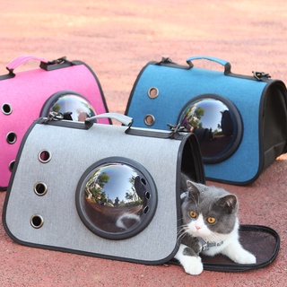 Hand-hold Pet Carrier Messenger Bag for CatS and Small Dogs 3 Sides Breathable Pet Bag