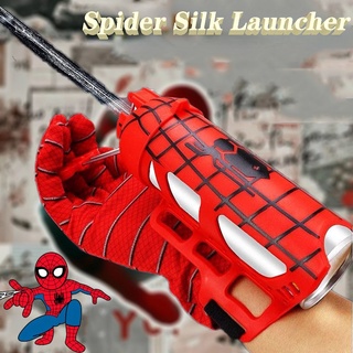 Spider Silk Launcher Spiderman Glove Children's Shooter Toys Cosplay Spider Man Launcher Toy